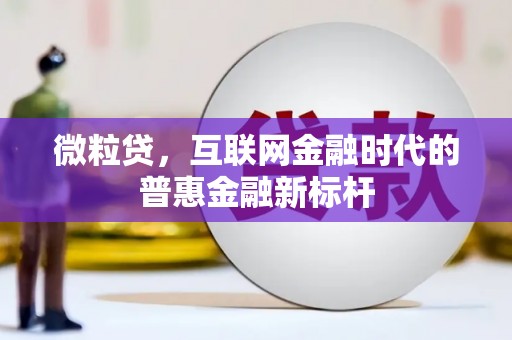 滑县微粒贷，互联网金融时代的普惠金融新标杆