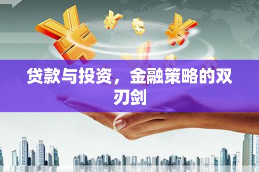 沙坪坝贷款与投资，金融策略的双刃剑