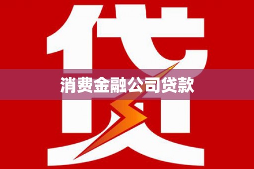 定海消费金融公司贷款