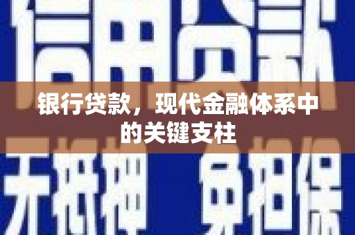 莱西银行贷款，现代金融体系中的关键支柱