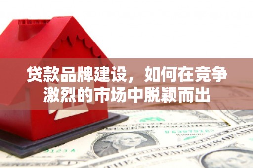 桃江贷款品牌建设，如何在竞争激烈的市场中脱颖而出