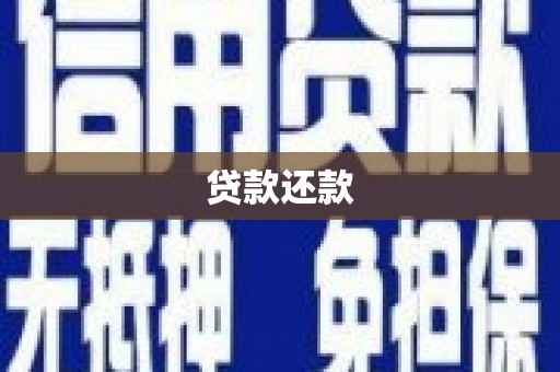 贵溪贷款还款