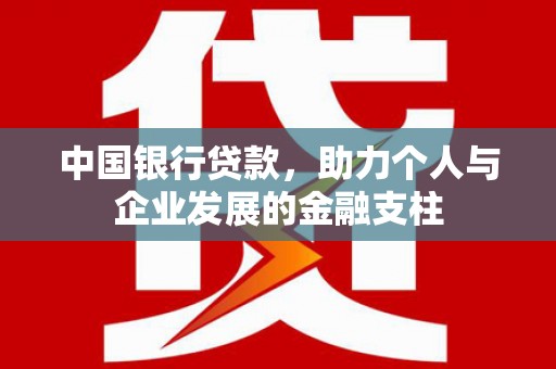 南开中国银行贷款，助力个人与企业发展的金融支柱
