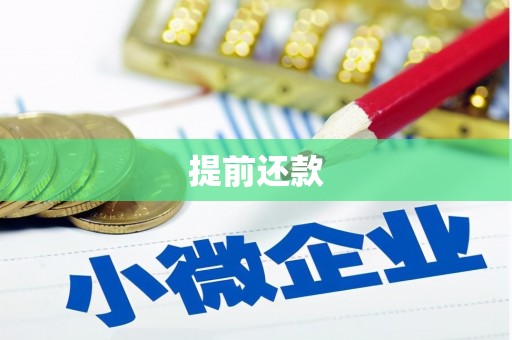 靖边提前还款