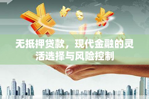 湖北无抵押贷款，现代金融的灵活选择与风险控制