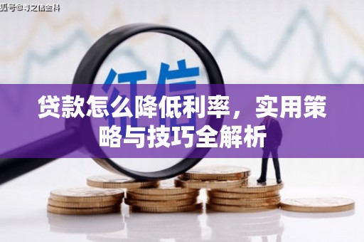石台贷款怎么降低利率，实用策略与技巧全解析