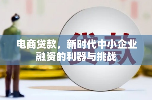 南岸电商贷款，新时代中小企业融资的利器与挑战