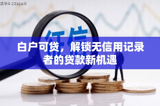 威海白户可贷，解锁无信用记录者的贷款新机遇