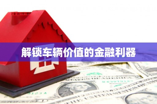 全州解锁车辆价值的金融利器